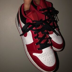 Red/Black Nike Shoes